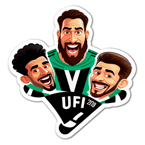 Sticker ya Mchezo wa Venezia dhidi ya Juventus