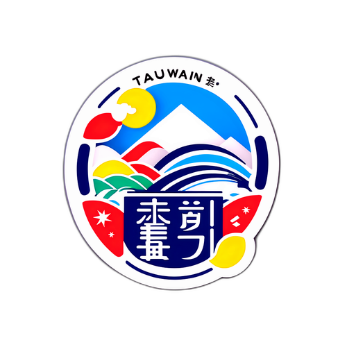 快樂投資的台灣期貨指數貼紙設計
