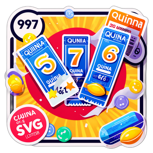 Adesivo dos Resultados da Quina 6761
