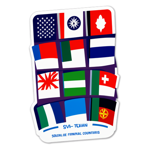 4 Nations Final Date and Time Sticker