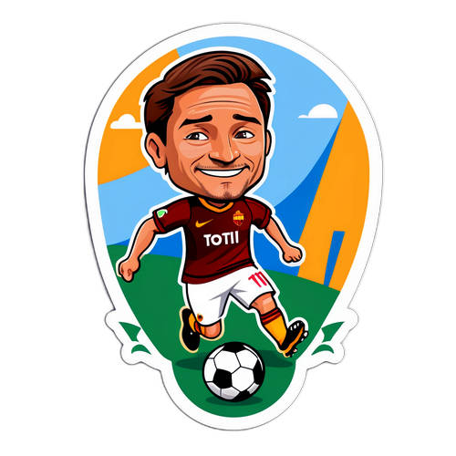Tributo giocoso a Totti
