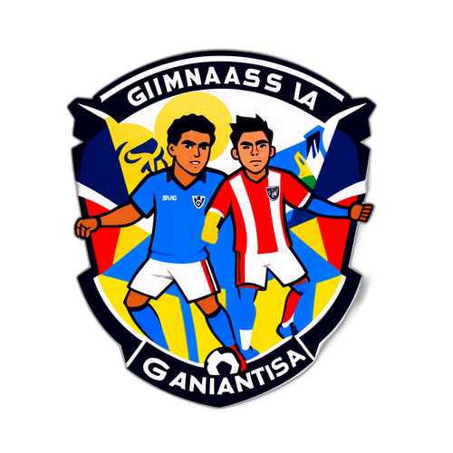 Sticker ya Gimnasia vs Estudiantes