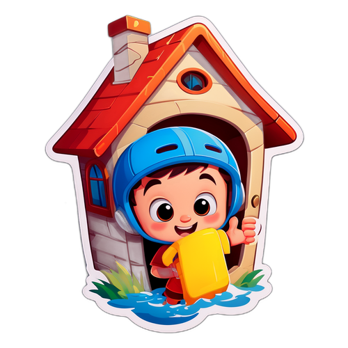 การ์ตูนเด็กผจญภัยในบ้าน