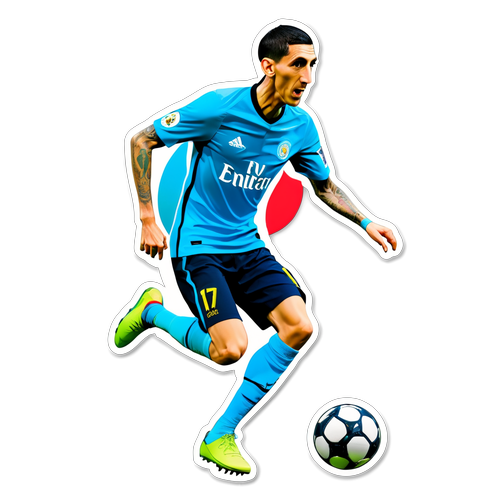Di Maria'nın Futbol Yetenekleri Sticker'ı