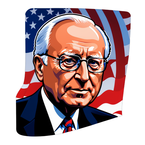 Politisk Indflydelse: Dick Cheney Sticker