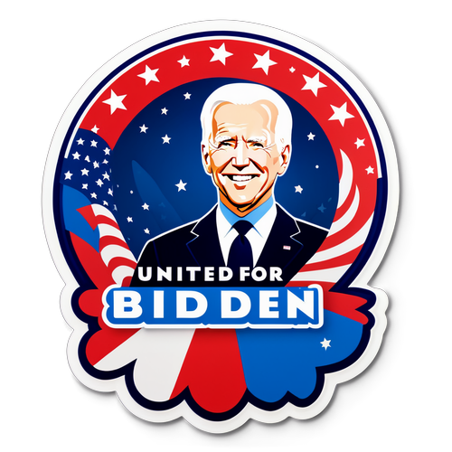 Découvrez le Sticker qui Unite les Cœurs autour de Biden !