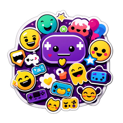 สติกเกอร์ที่เกี่ยวข้องกับการสตรีมบน Twitch