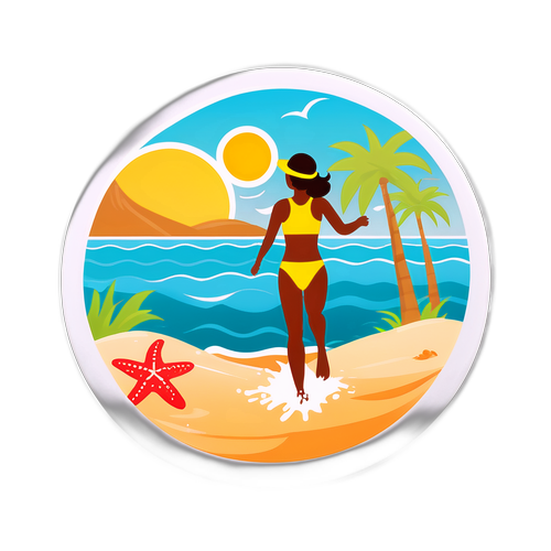 Sticker Nắng Hè Tươi Vui