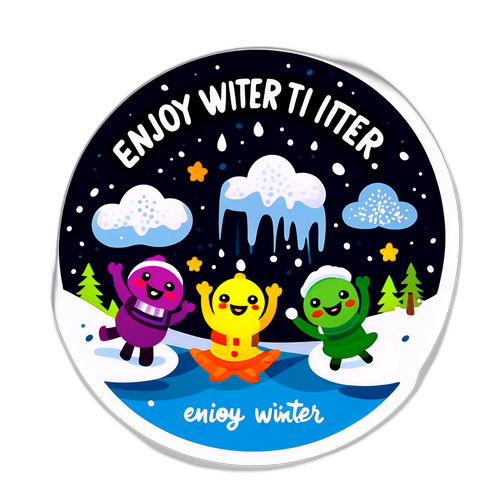 Sticker về Mùa Đông