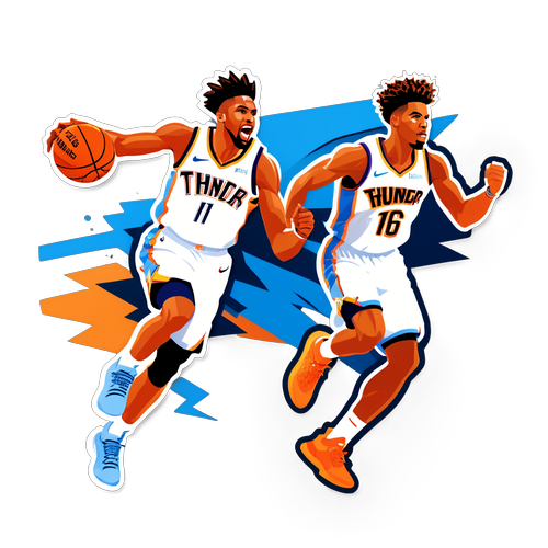 Sticker ng Fast Break: Thunder vs Suns