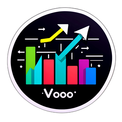 財務主題的 VOO 貼紙