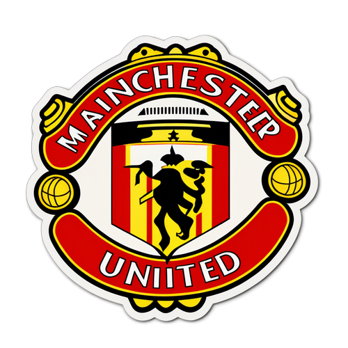 Retro Manchester United Emblem