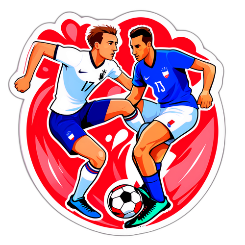 Intensyang Laban: France vs Poland sa Football