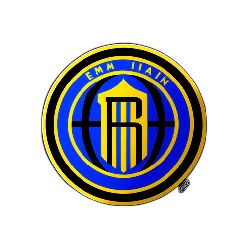 Autocolant cu logo-ul echipei Inter Milano