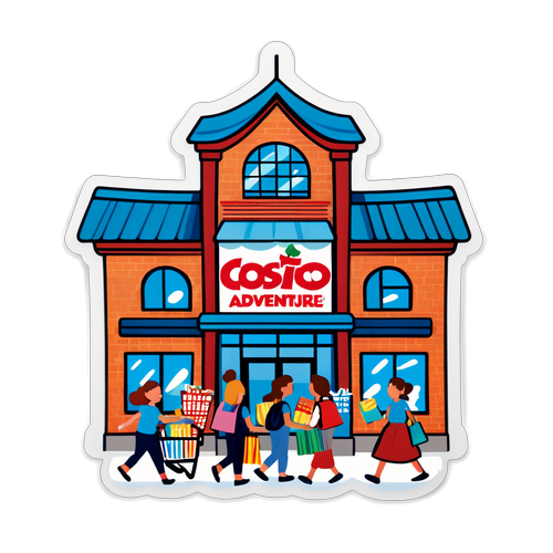 Costco Adventure Sticker