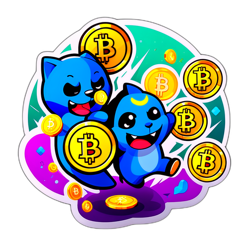 क्रिप्टोक्यूरेंसी ट्रेडिंग के लिए मजेदार स्टिकर