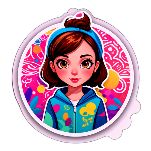 Lebendige Sticker für Laura Wontorra