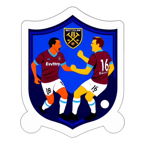 A West Ham és Everton szurkolók rivalizálása