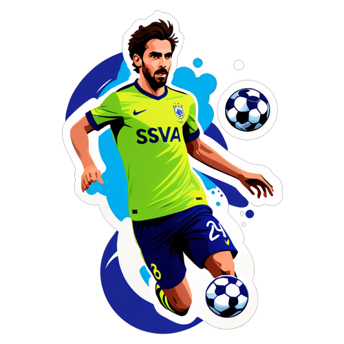 Rafa Silva'nın Futboldaki Sıradışı Yetenekleri! Bu Renkli İllüstrasyonla Şaşıracaksınız!