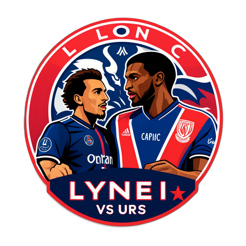 Sticker for Lyon vs PSG Rivalry