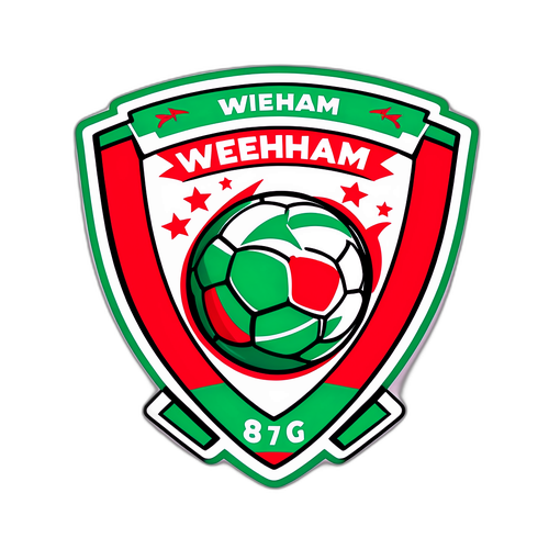 Wrexham Logo Sticker