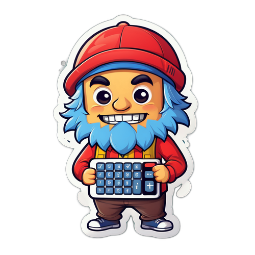 關稅主題卡通角色