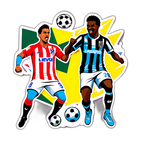 Stiker Rivalitas Vitória vs Atlético Mineiro