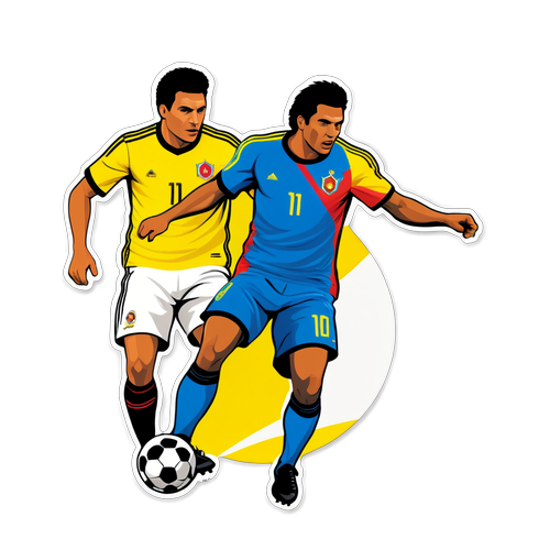 Rivalidad en el Fútbol: Colombia vs Ecuador