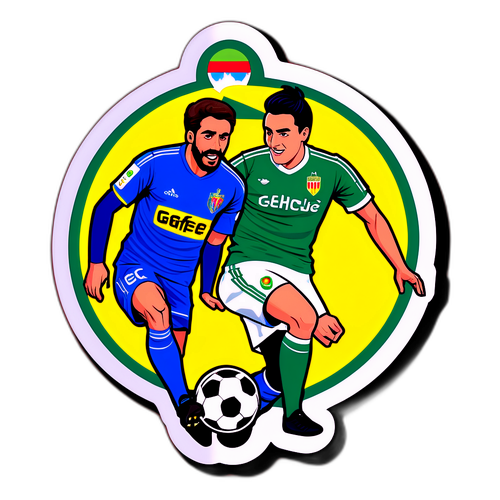 สติกเกอร์ฟุตบอล: เกตาเฟ่ vs เอลเช่ 'ฟุตบอลสนุก'