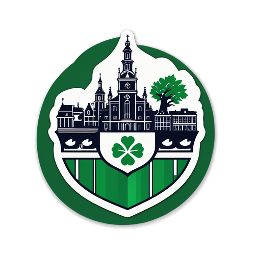 Trots op Groningen Sticker