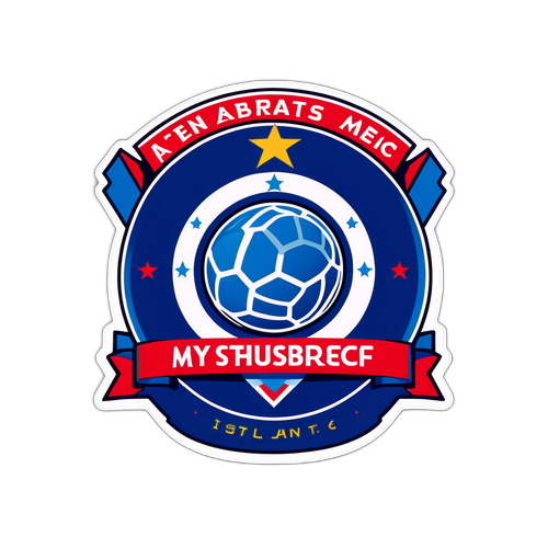 Strasbourg FC Logolu Sticker