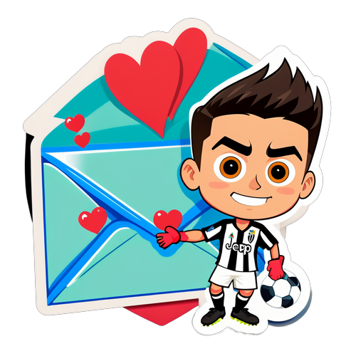 Sticker Divertente di Paulo Dybala