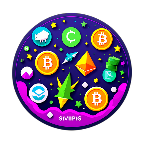 क्रिप्टोक्यूरेंसी ट्रेडिंग स्टिकर