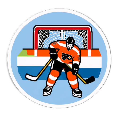 Puck Impact Sticker