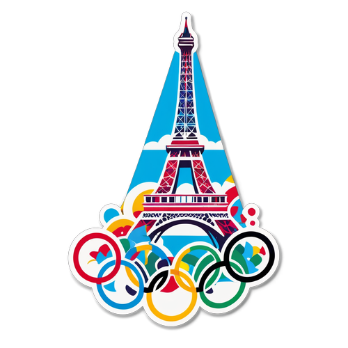 Sumali sa Pagsasaya! Pakanin ang Iyong Puso sa Palarong Olimpiko Paris 2024 sa Kamangha-manghang Sticker na Ito!