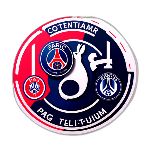 Sticker cho sự kiện PSG vs Tottenham