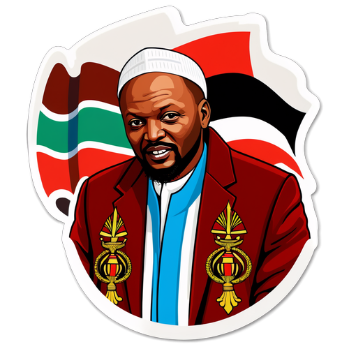 Duara la Kisiasa: Uchoraji wa Ajabu wa Moses Kuria Ukiwakilisha Utamaduni wa Kenya!