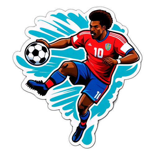 Autocollant artistique inspiré par Semenyo