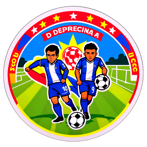Stiker Kreatif Lapangan Sepak Bola