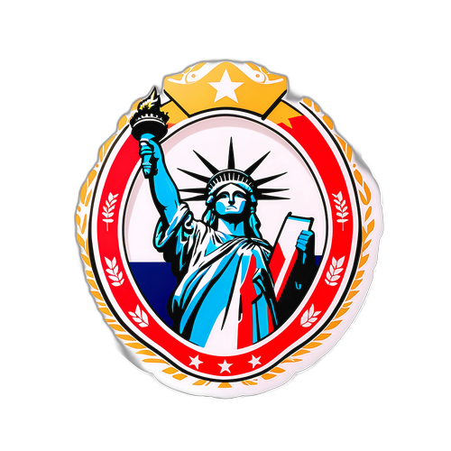 Özgürlük Sembolleriyle Dolu Resmi Gazete Tasarımı