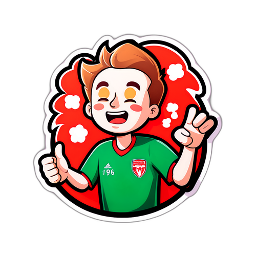 สติกเกอร์ตอบสนองความรู้สึกของแฟนบอล