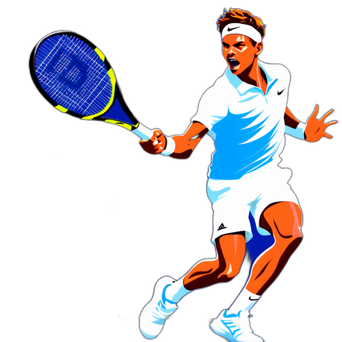 Jannik Sinner Teniszező Akcióban