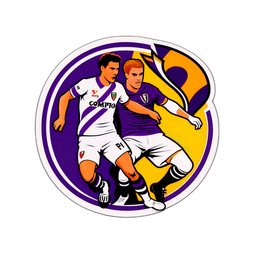 Σκηνή από τον αγώνα "Φιορεντίνα vs Κόμο"