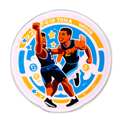 Motivational na Sticker: Dalawa para sa Tagumpay!