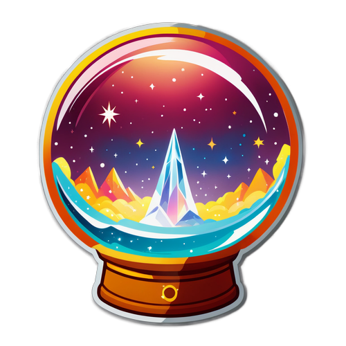 夢幻水晶球象徵希望和未來