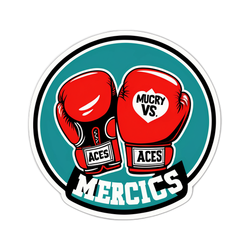 Makulay na Sticker: Mercury laban sa Aces