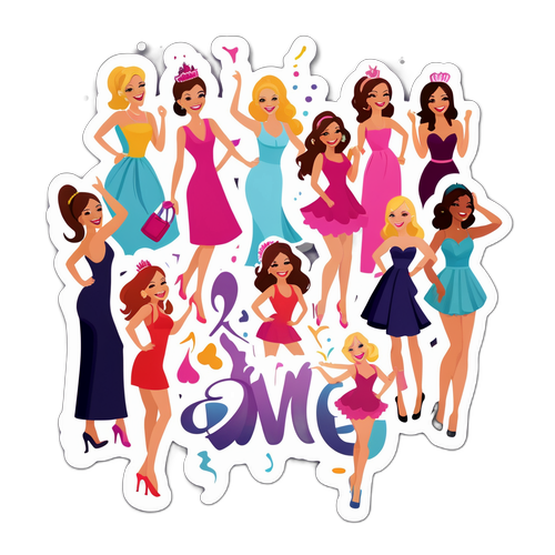 Samolepka na rozlučku se svobodou