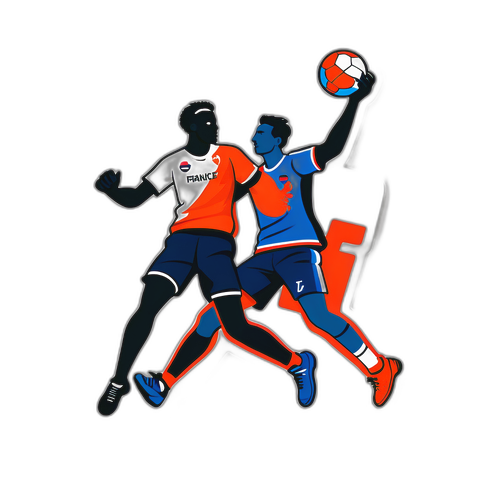 Rivalisering mellem Holland og Frankrig i håndbold