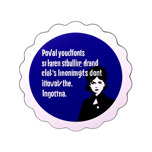 Intrigue and Drama Sticker