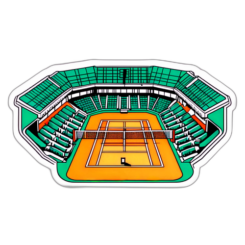 Ikonisches Bild von Roland Garros